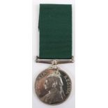 Victorian Volunteer Force Long Service Medal Berwick-on-Tweed Volunteer Artillery