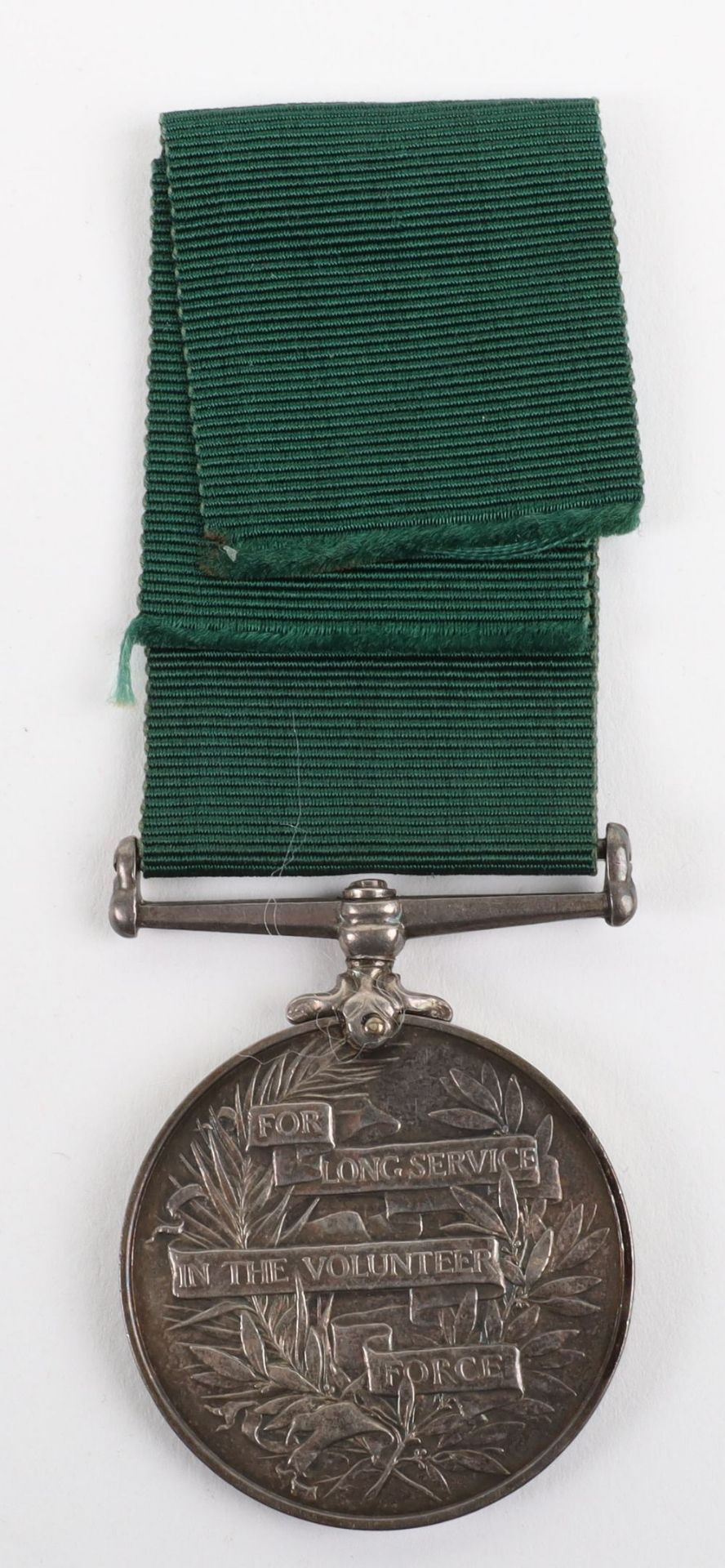 Edward VII Volunteer Force Long Service Medal 1st Northumberland Royal Garrison Artillery Volunteers - Image 2 of 3