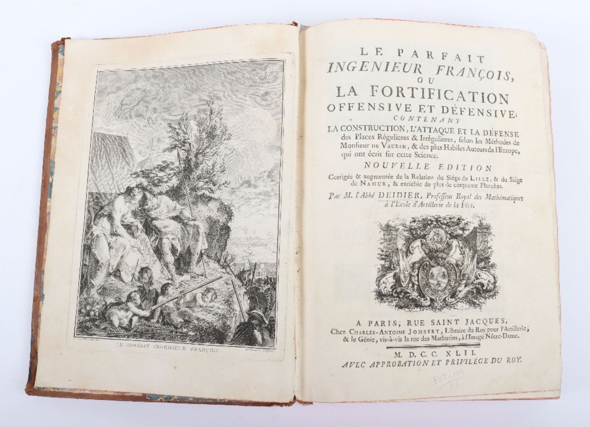 Vauban, De L'Attaque et de la Defense des Places, La Haye, Pierre de Hondt 1737 & (second part) 1742 - Bild 3 aus 11