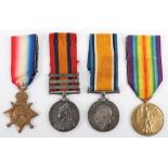Interesting Medal Group Covering Service in Africa Through Two Major Conflicts, Inniskilling Fusilie