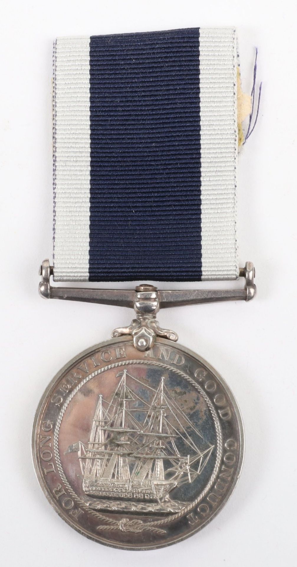 Edward VII Royal Naval Long Service and Good Conduct Medal for the Coast Guard - Bild 2 aus 3