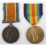 Great War Medal Pair to a Private in the Durham Light Infantry Killed in the Attack on the Sambre Oi