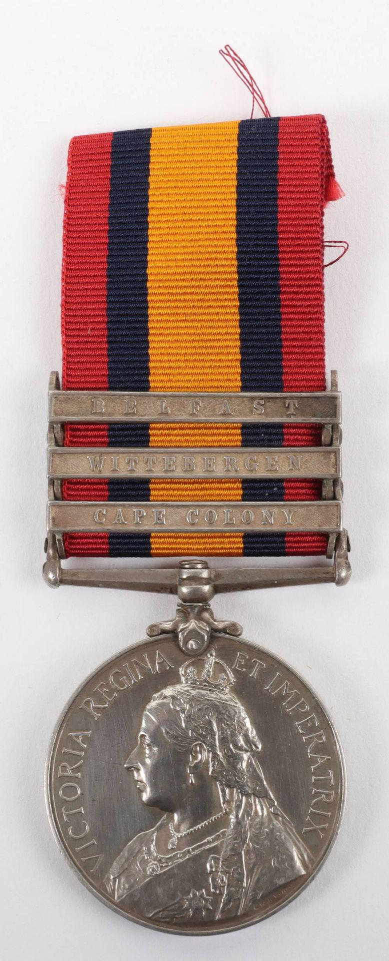 Queens South Africa Medal Awarded to a Trooper in Brabant’s Horse Who Later Served in the Cape Colon