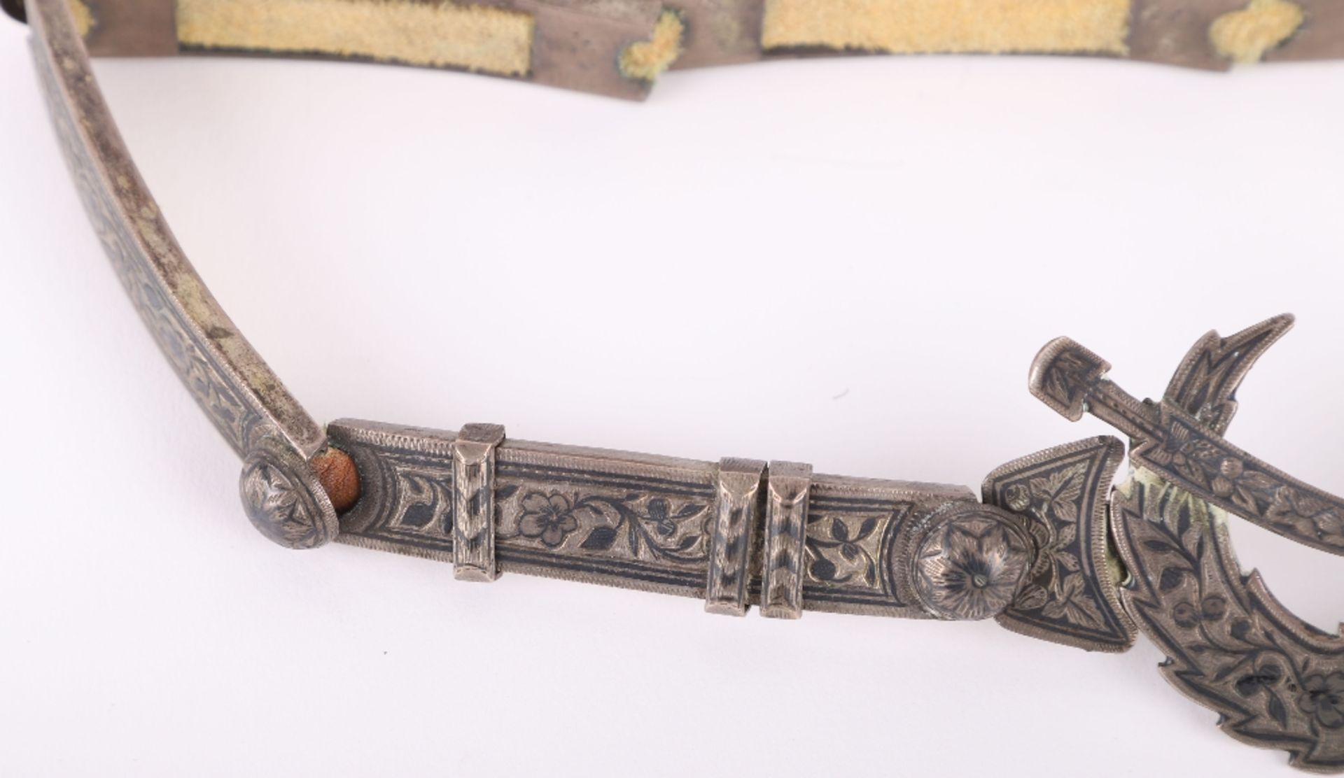 Fine Quality Late 19th Century / Early 20th Century Russian Kinjal Belt - Image 4 of 8