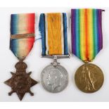 Great War 1914 Star Medal Trio Royal Warwickshire Regiment