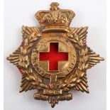 Victorian Army Hospital Corps Glengarry Badge Pre 1884