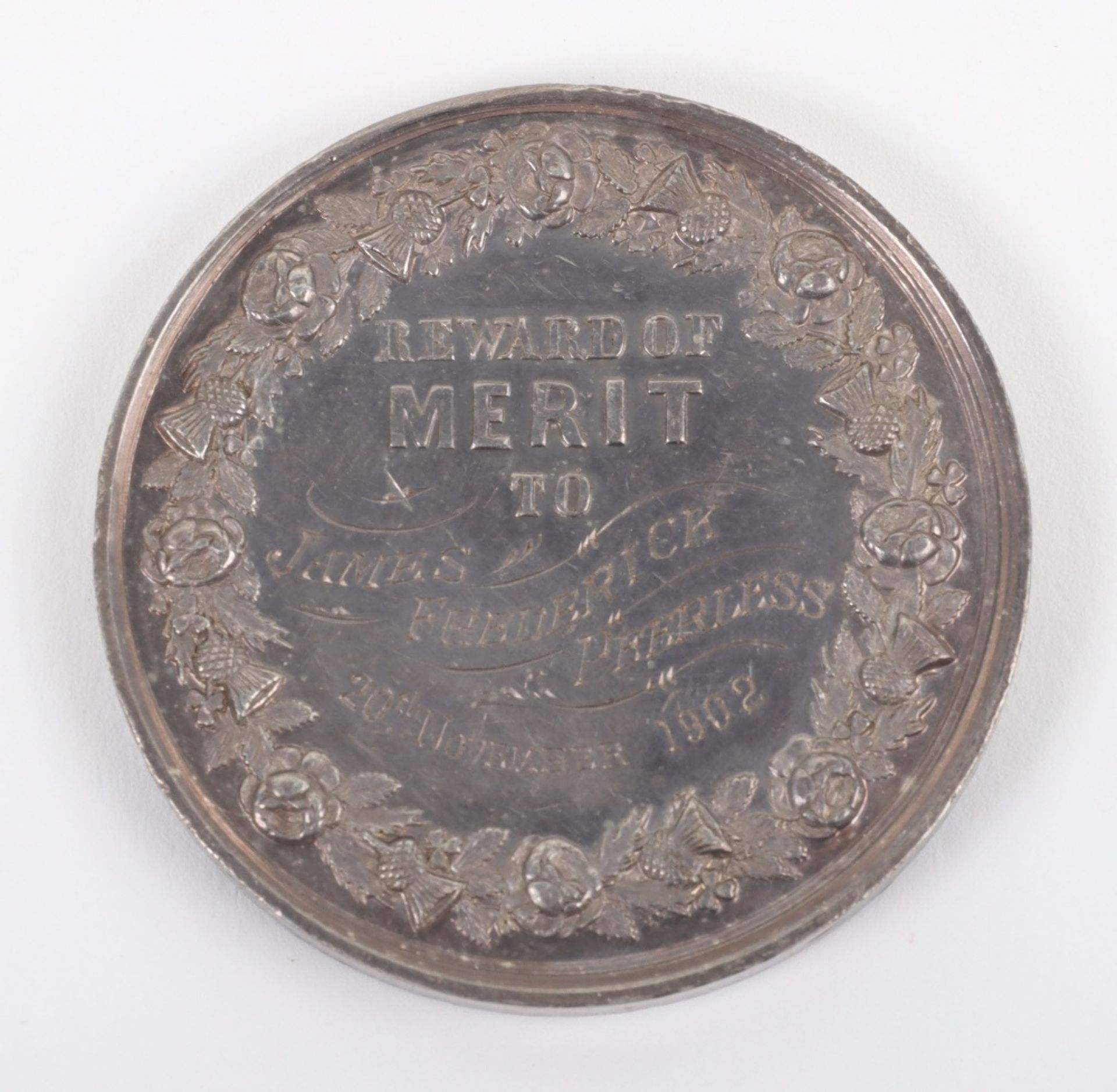 A Marine Society Reward of Merit Medal - Bild 2 aus 4