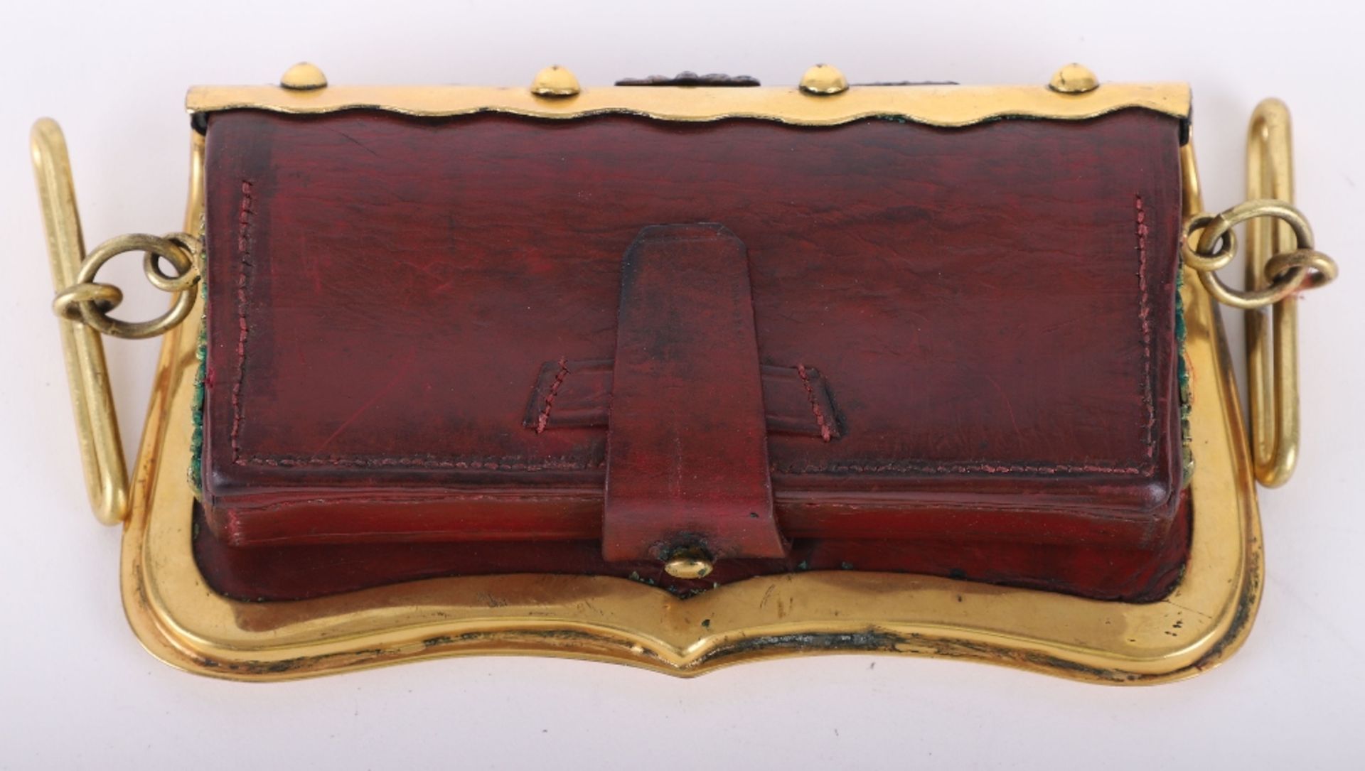 Victorian Officers Shoulder Belt Pouch of the 11th Prince Albert’s Own Hussars - Image 4 of 5