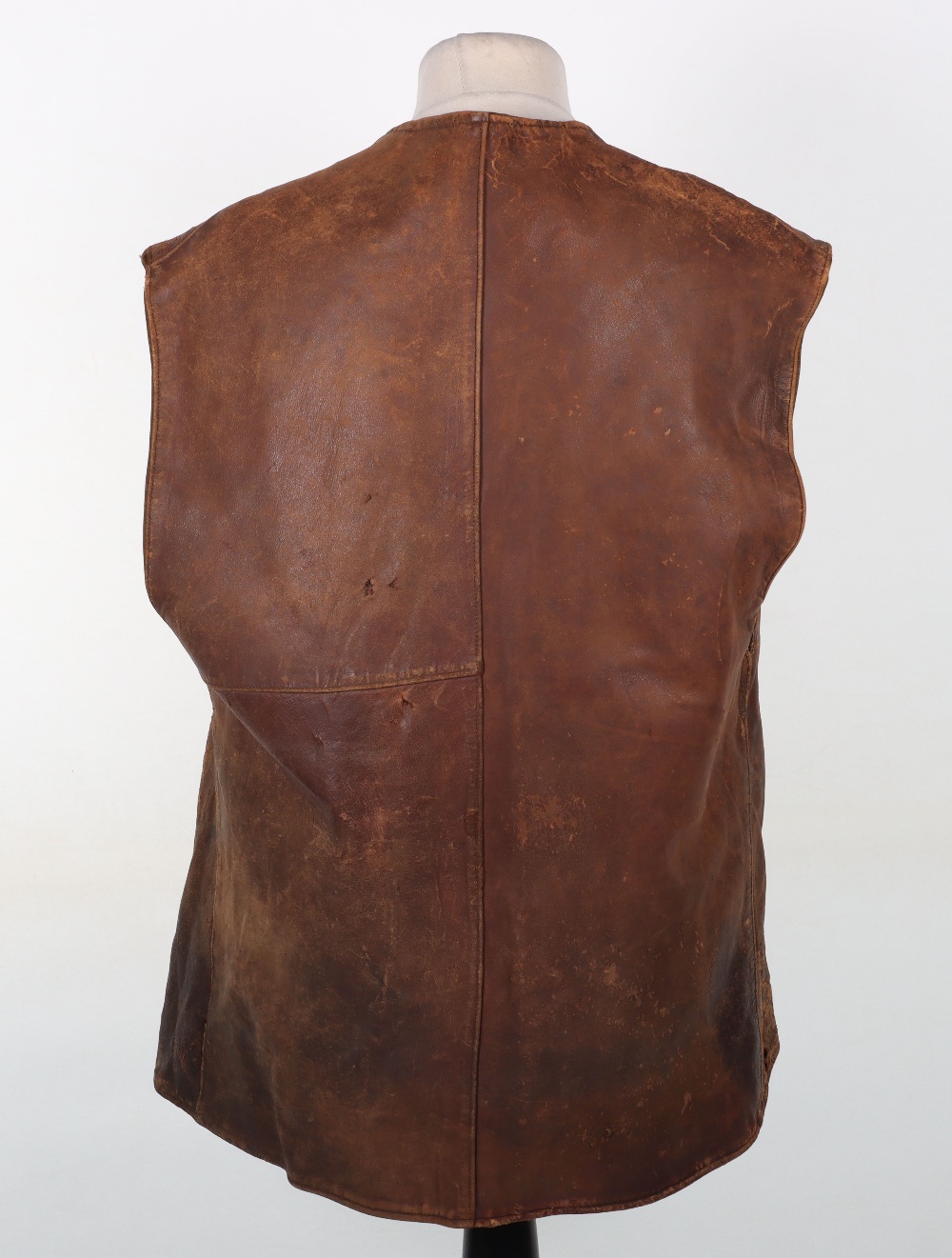 WW2 British Leather Jerkin - Image 4 of 6