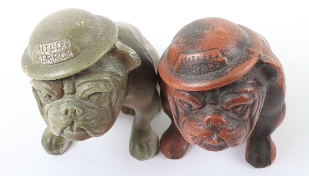 5x WW2 ‘Hitlers Terror’ Bulldog Figures - Image 5 of 7