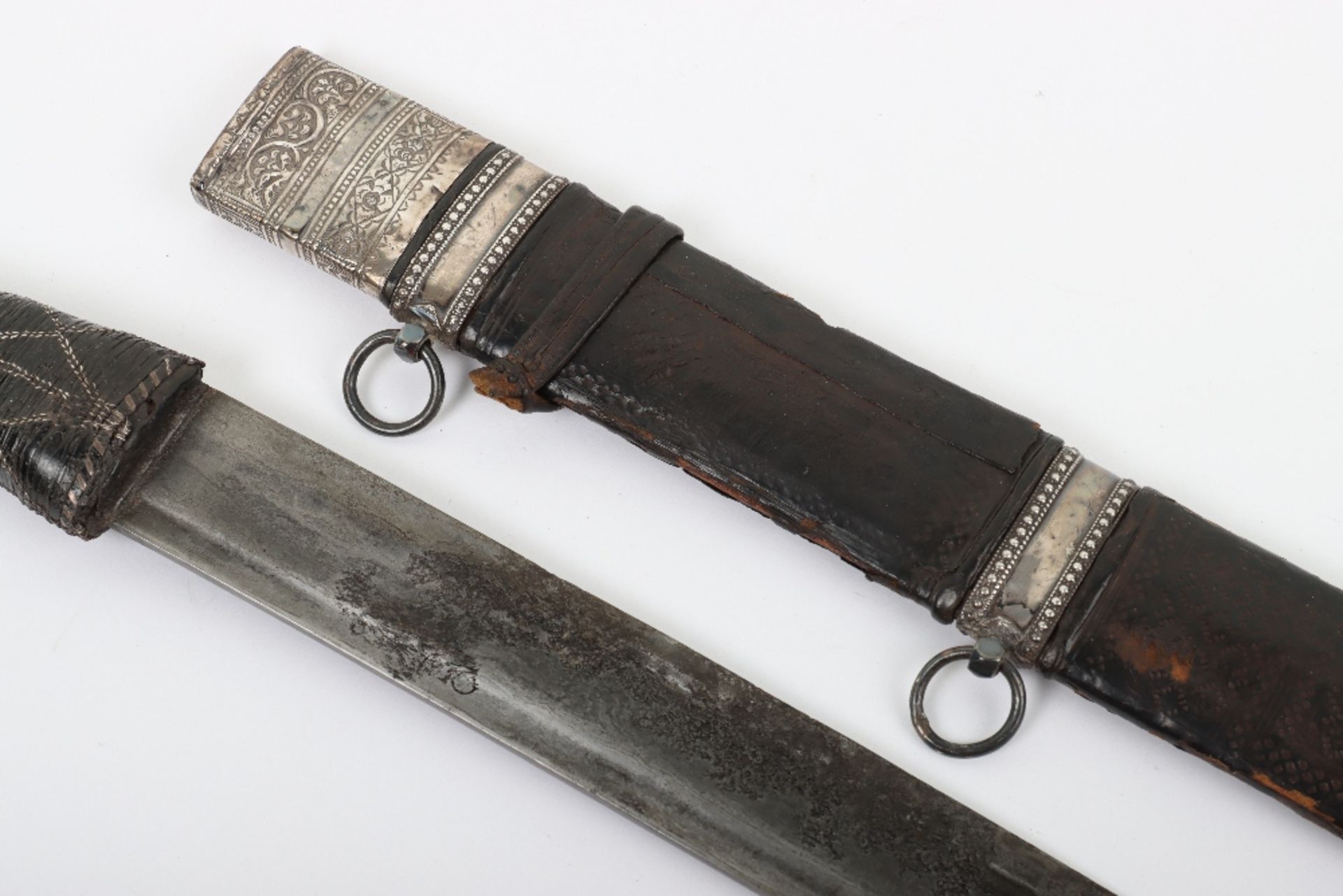 Omani Silver Mounted Sword, 19th Century - Image 5 of 9