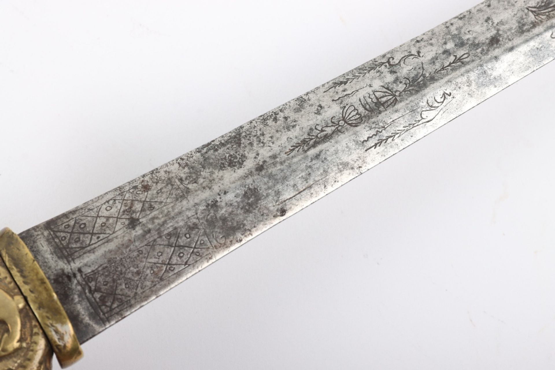 French Napoleonic Naval Officers Regulation Dirk, Circa 1805 - Image 7 of 12