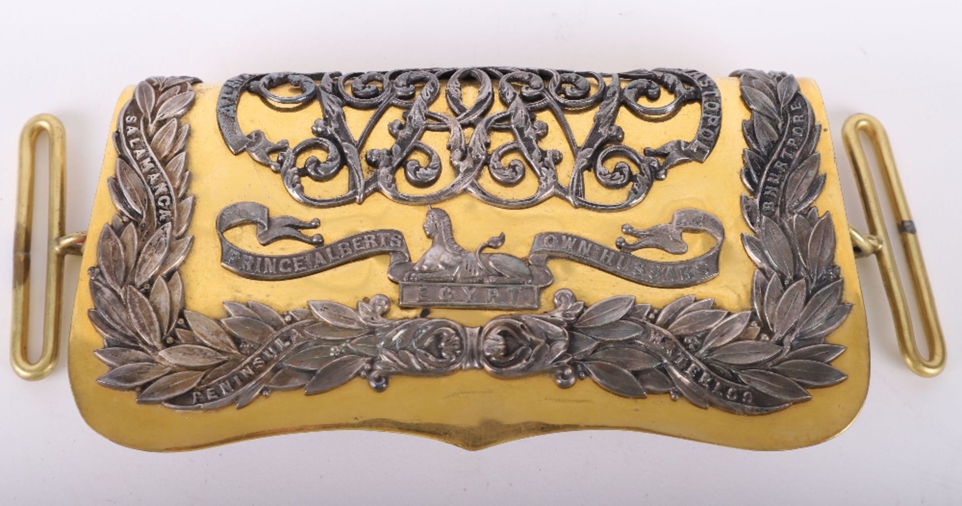 Victorian Officers Shoulder Belt Pouch of the 11th Prince Albert’s Own Hussars - Image 3 of 5
