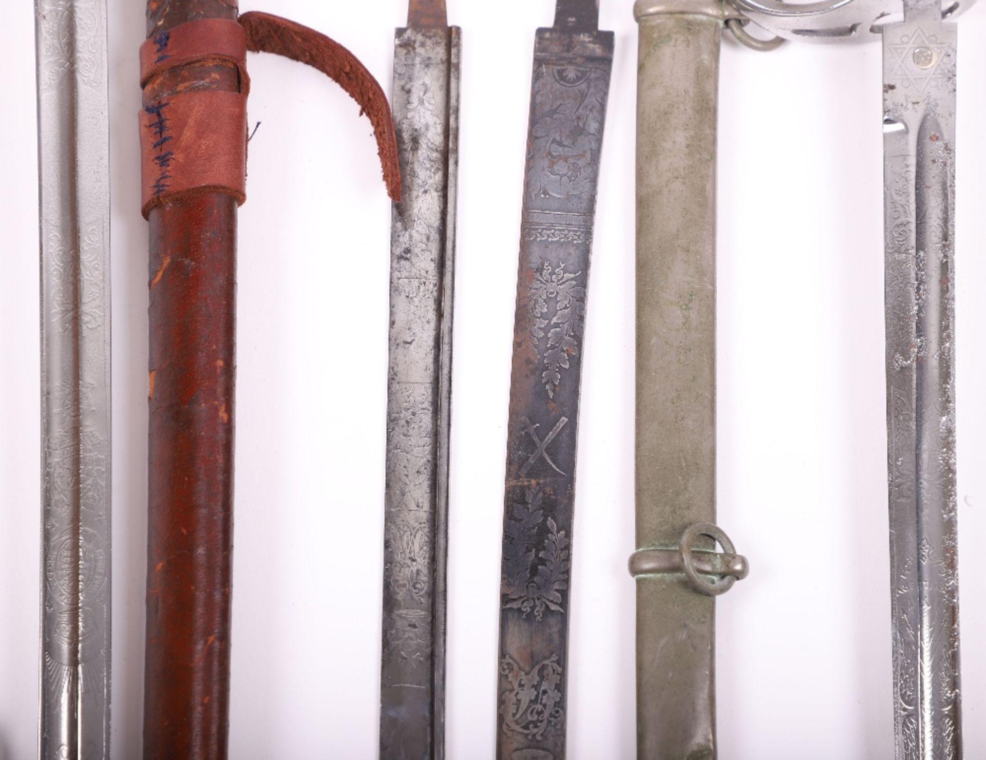 Selection of British Military Sword Parts - Image 5 of 10