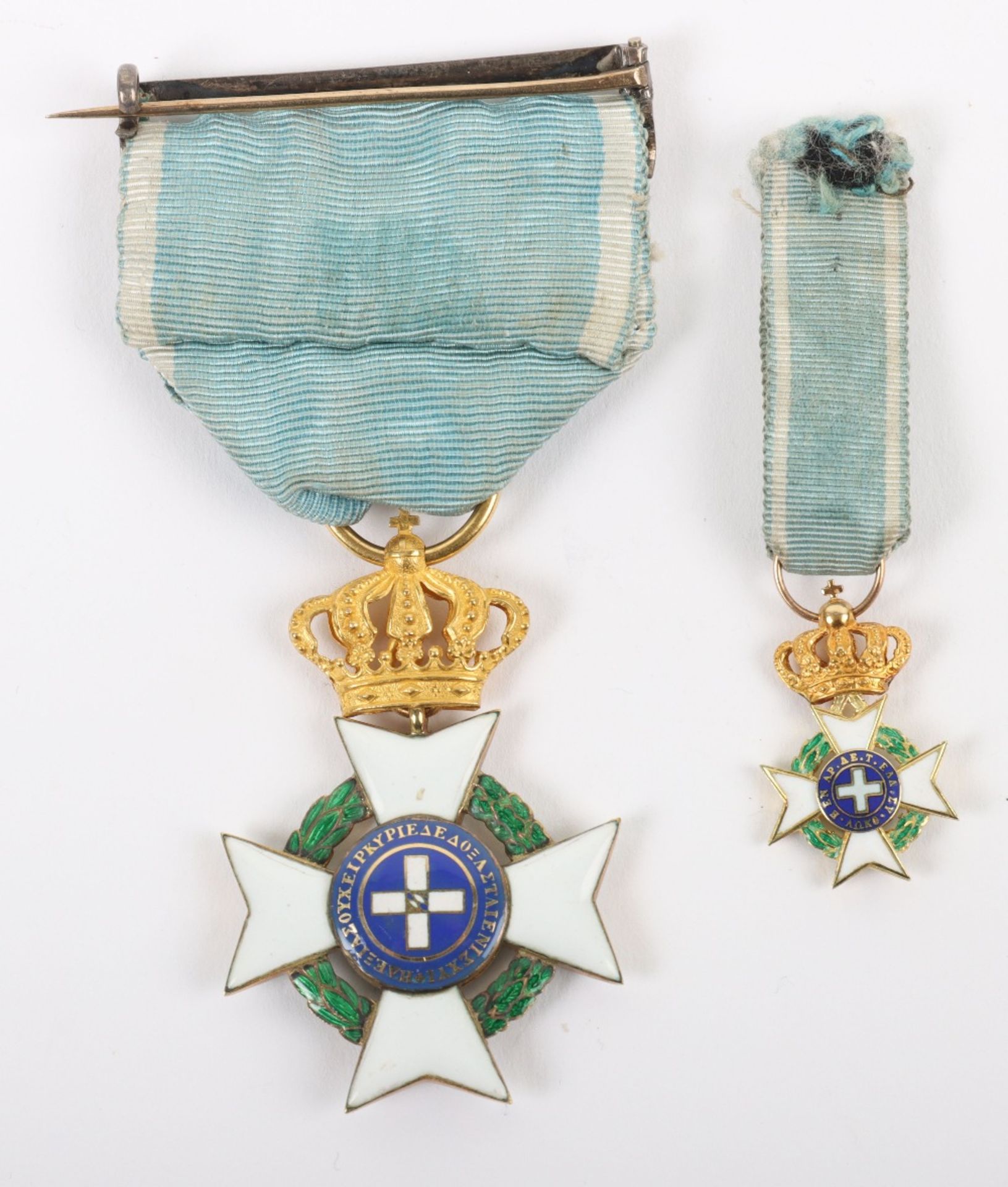 Greek Order of the Redeemer, 1st Type Breast Badge - Image 3 of 3