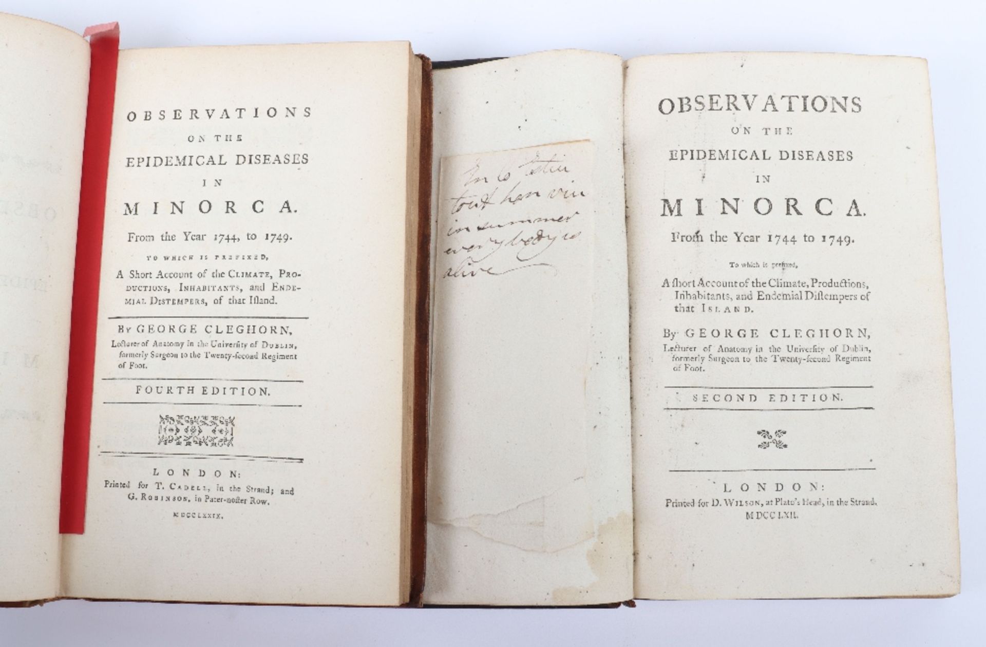Collection of Early and Interesting Books on the History of Minorca - Image 5 of 9