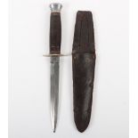 WW2 Period British Fighting Knife by William Rodgers Sheffield
