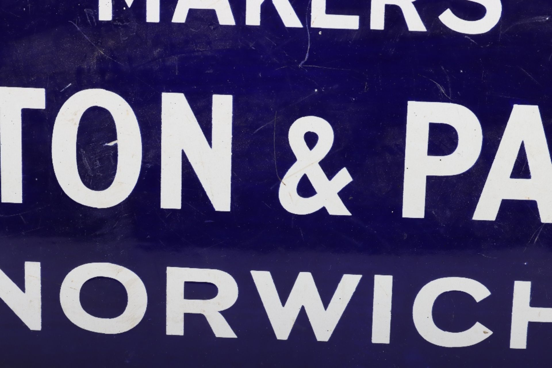Enamel Factory Sign for Aircraft Manufacturers Boulton & Paul Ltd Norwich - Image 4 of 7