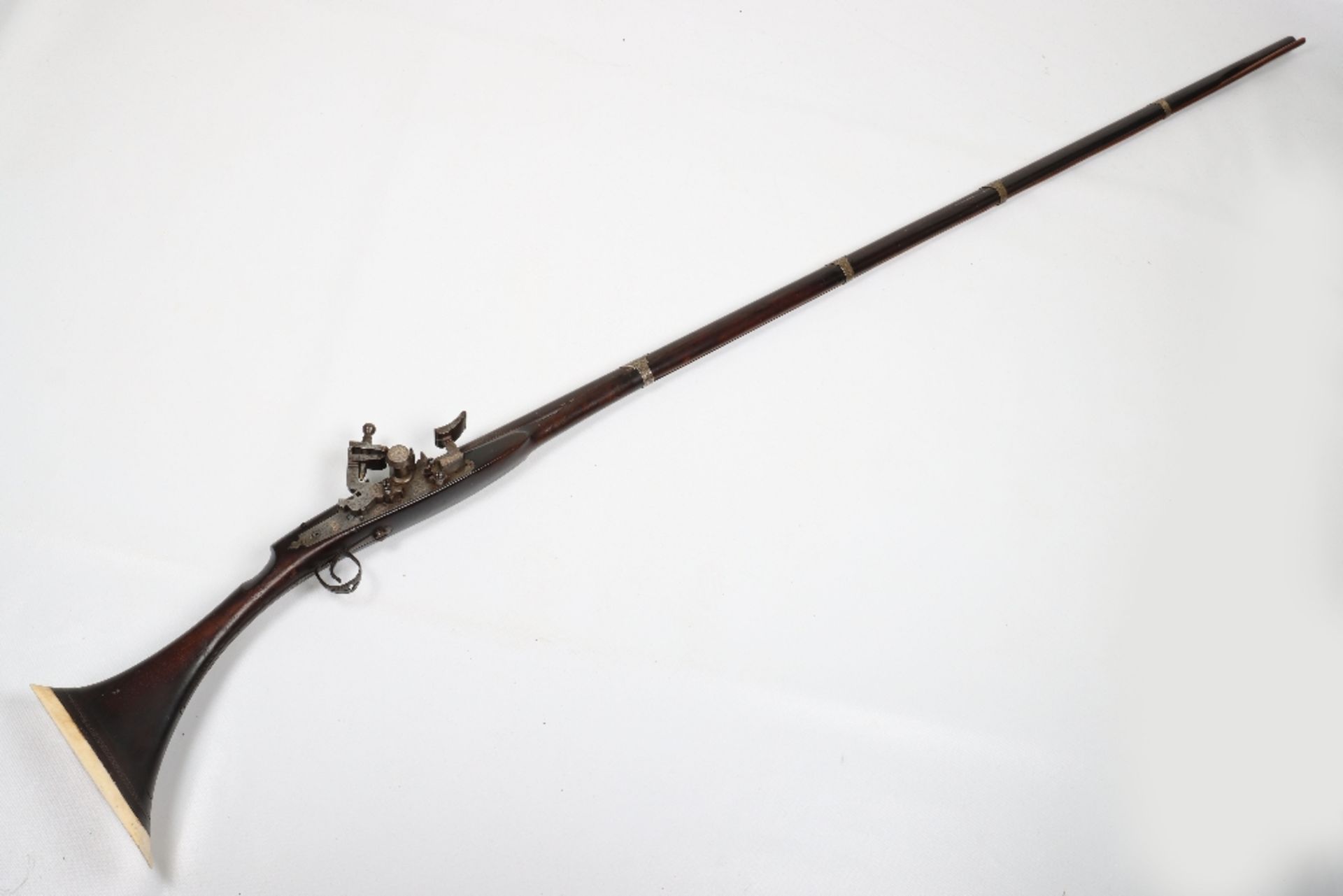 North African Kabyle Snaphaunce Gun, 19th Century - Image 10 of 16