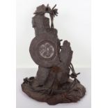 Interesting Sculpture Made from WW1 Battlefield Relic