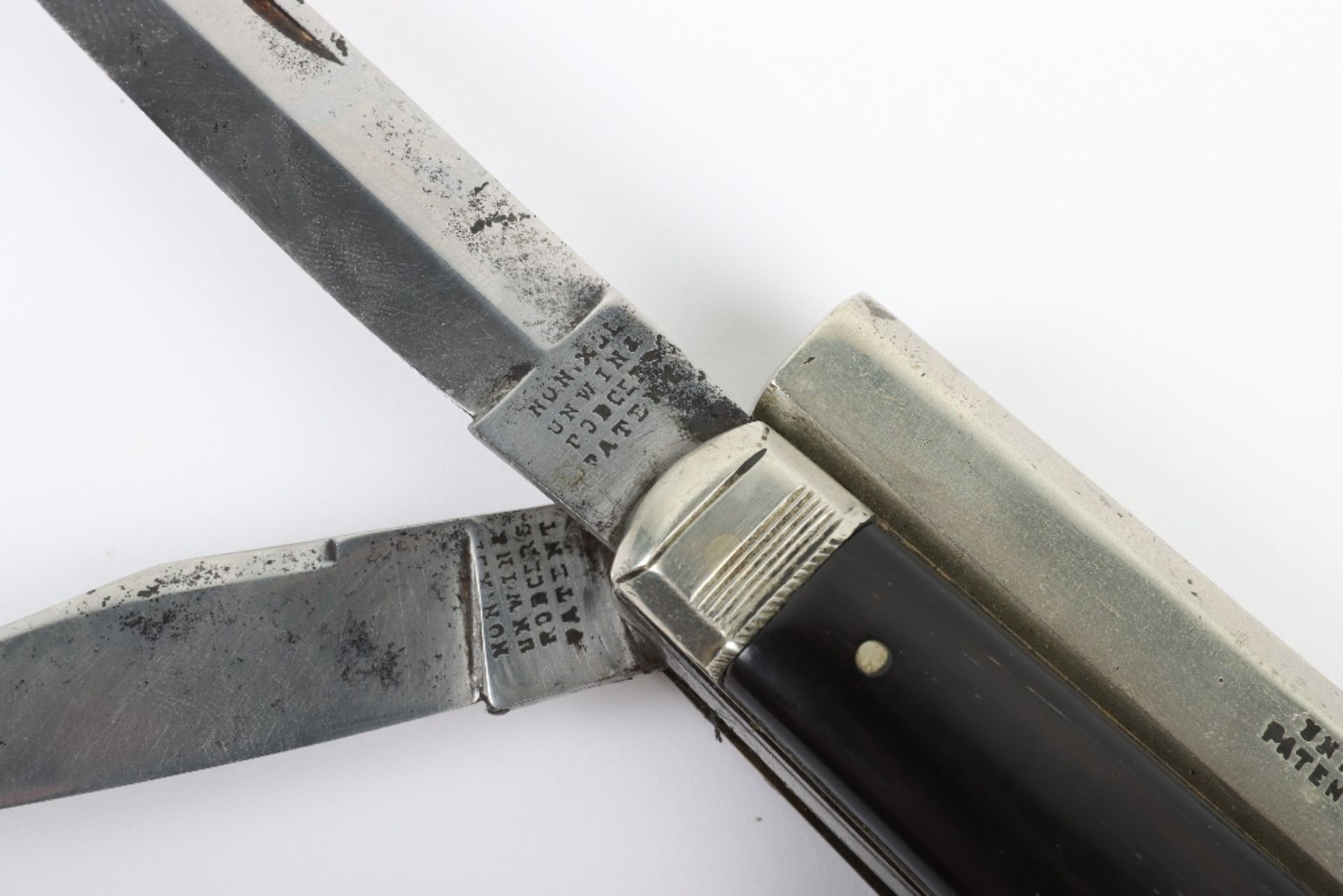 .32”Rim Fire Combination Knife Pistol by UNWIN & ROGERS,PATENTEES SHEFFIELD - Image 10 of 14