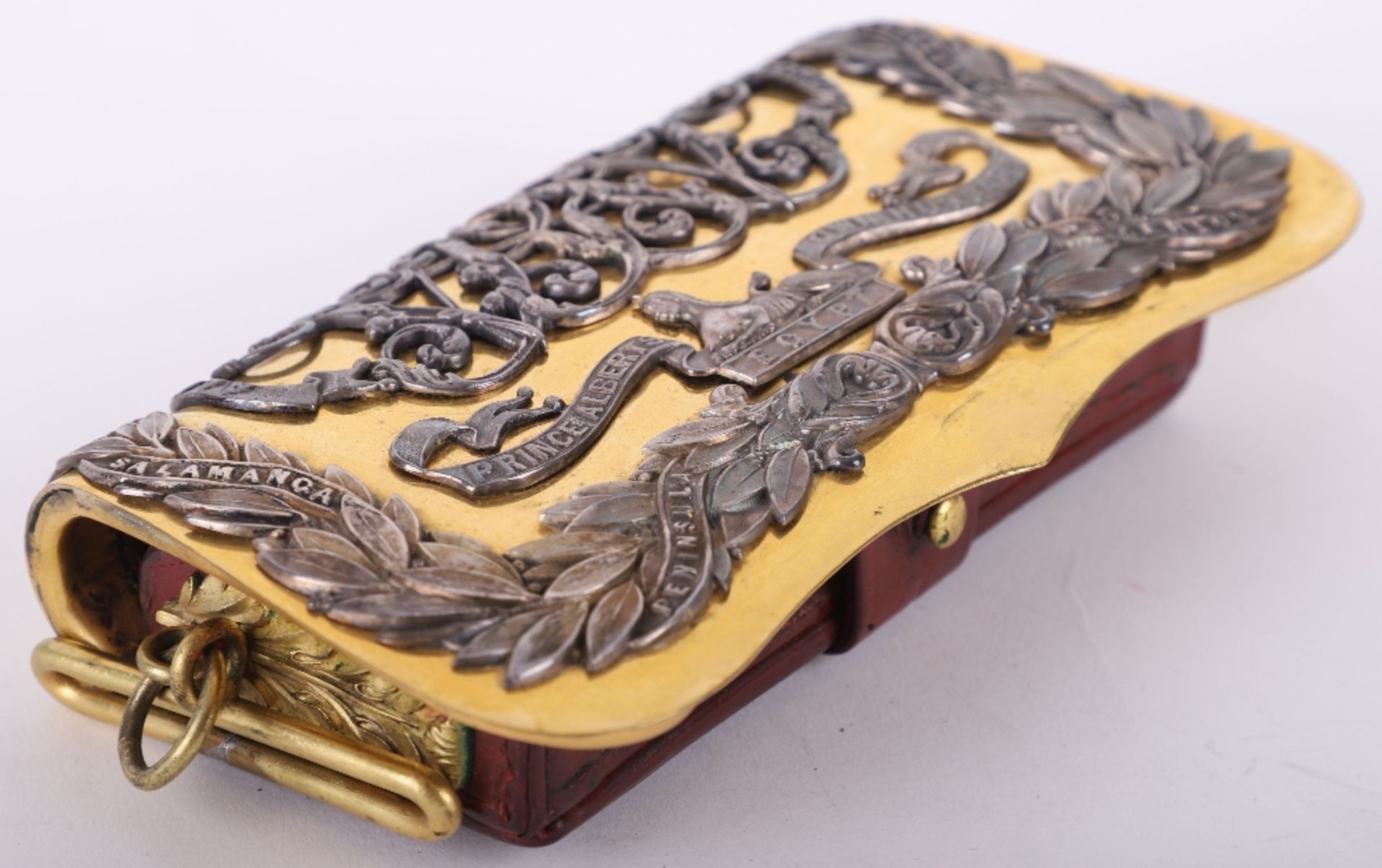 Victorian Officers Shoulder Belt Pouch of the 11th Prince Albert’s Own Hussars - Image 5 of 5