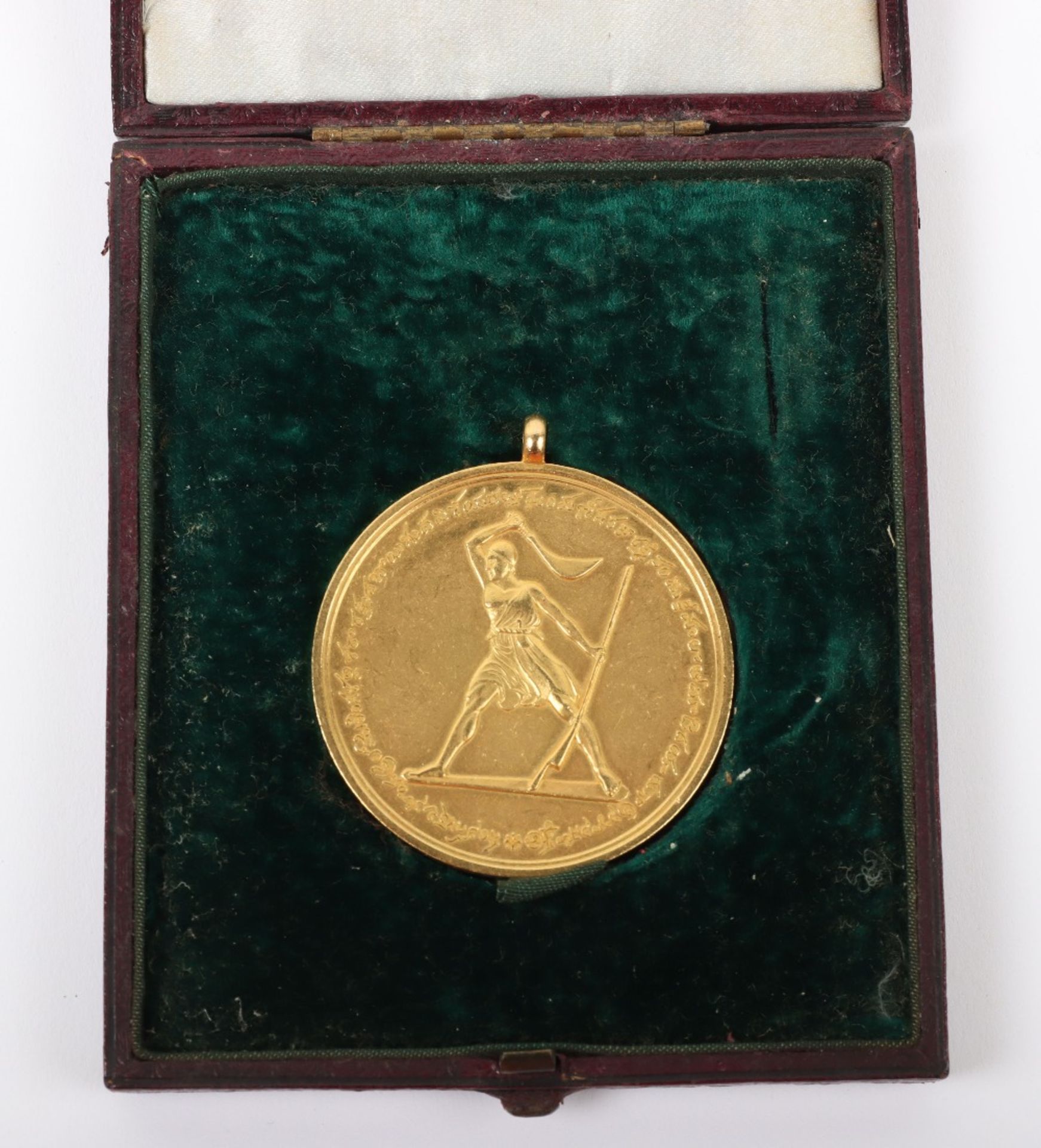 Rare Honourable East India Company Medal for the Coorg Rebellion 1837, 3rd Class Gold Medal (4 Tolas - Image 5 of 5
