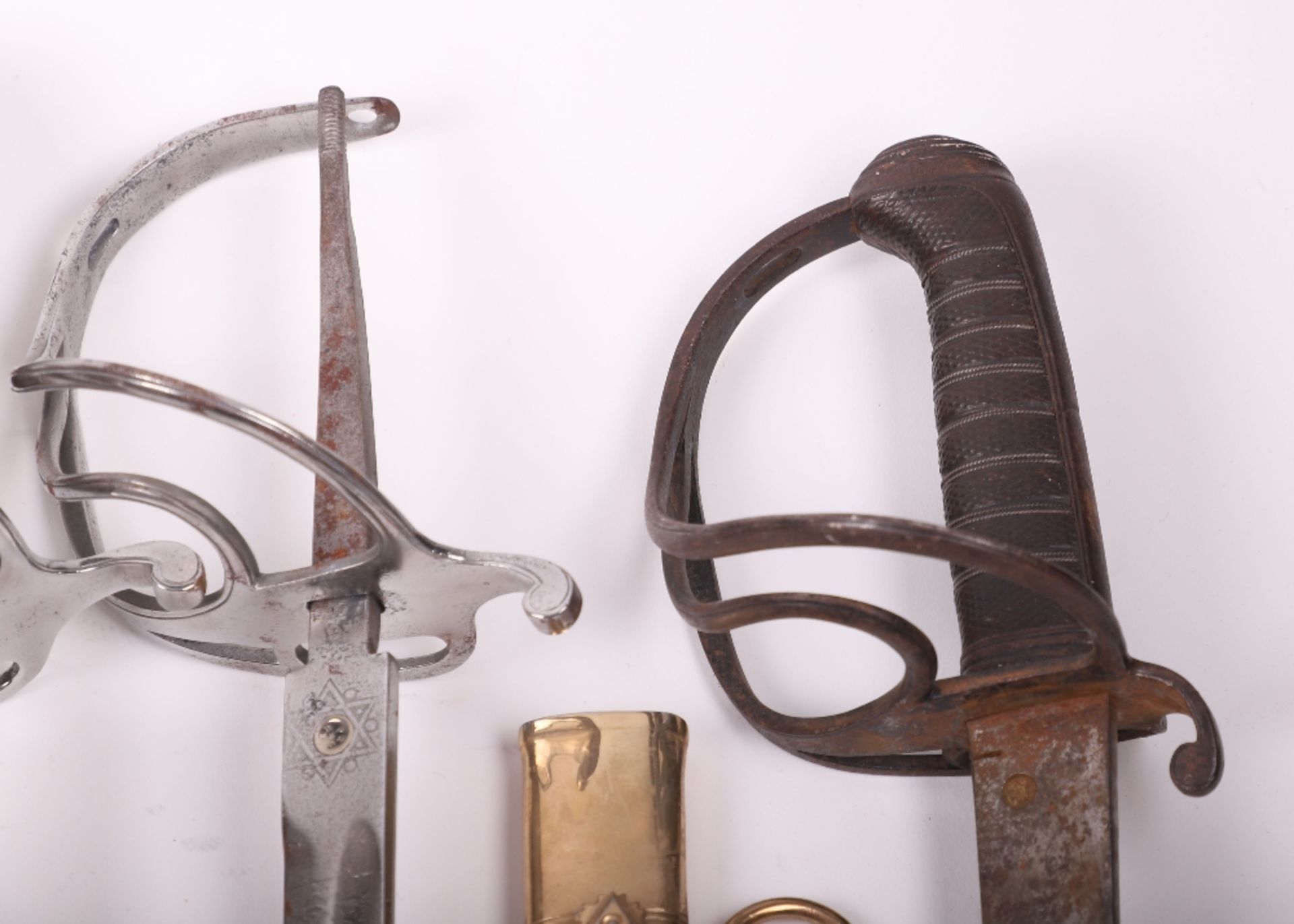 Selection of British Military Sword Parts - Image 10 of 10