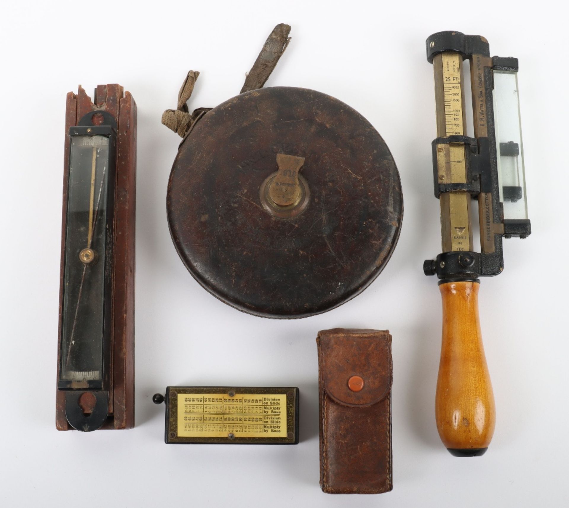 Grouping of WW1 Period Rangefinder Instruments