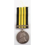 An Unusual Africa General Service Medal for Service in Quelling the Chilembwe Uprising in the Shire