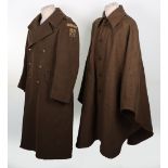 WW2 British 29th (Highgate) Battalion Middlesex Home Guard Greatcoat and Cape Set