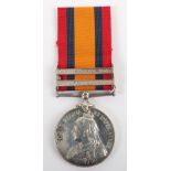 Queens South Africa Medal 4th Battalion the Durham Light Infantry