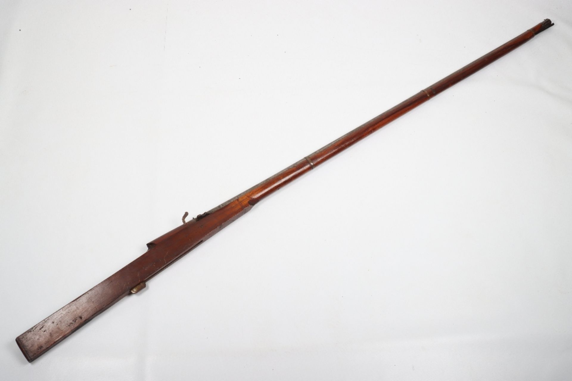 Large Indian Matchlock Gun Torador - Image 6 of 10