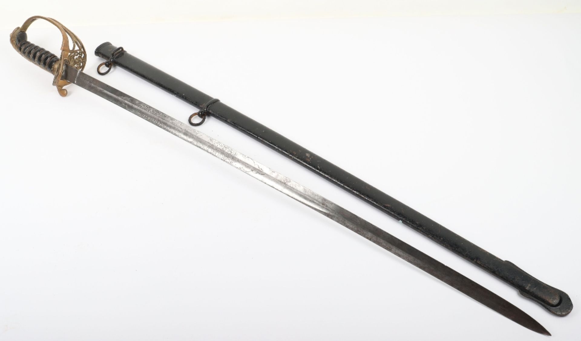 British 1845 Pattern Infantry Officers Sword - Image 14 of 14