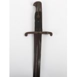 British P-1863 Whitworth Bayonet