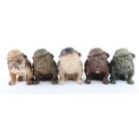 5x WW2 ‘Hitlers Terror’ Bulldog Figures