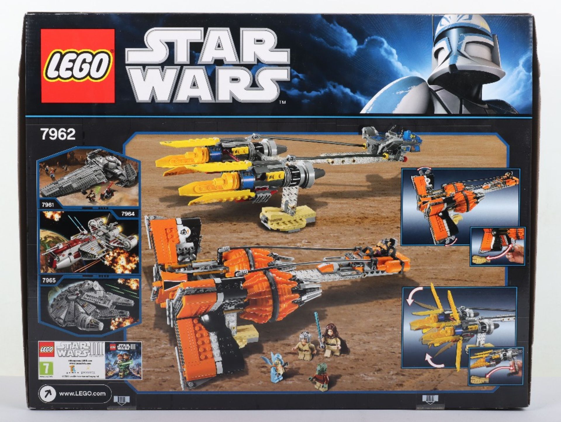 Lego Star Wars 7962 Anakin’s & Sebulba’s Podracers sealed boxed set - Image 2 of 7