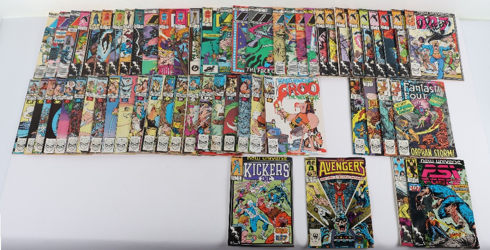 1980s Mixed Marvel comics