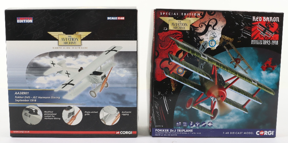 Two Corgi “The Aviation Archive” Boxed models