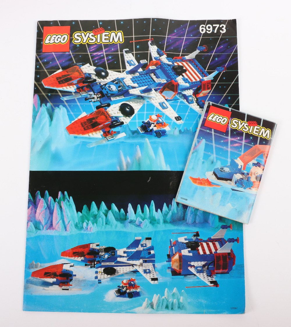1993 Lego System 6973 Deep Freeze Defender Box & Instructions ONLY - Bild 3 aus 8