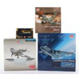 Four Hobby master boxed Model aeroplanes