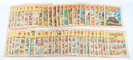 Large Quantity of Buster and Jet 1970s comics