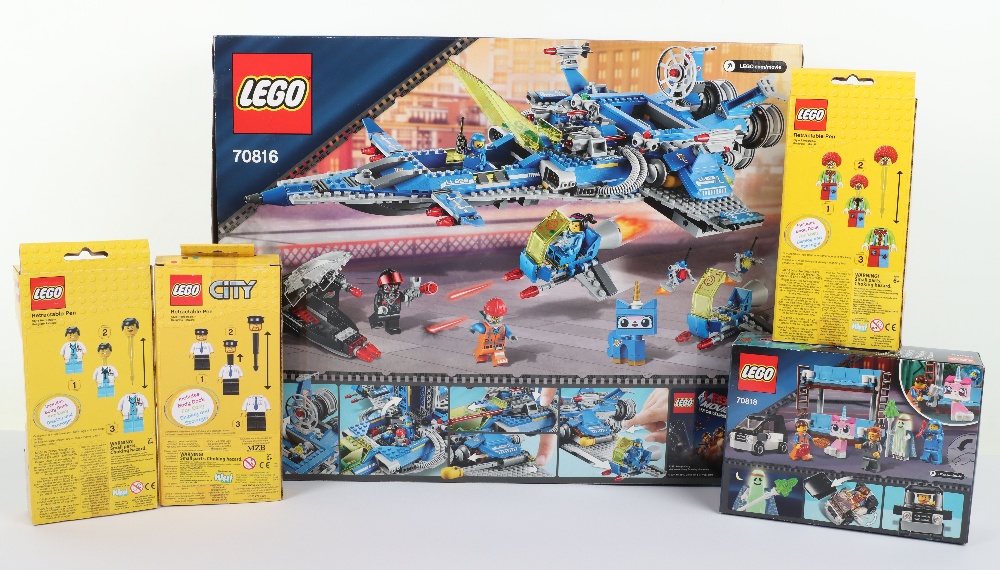 Two Lego “The Lego movie” sealed sets 70816 and 70818, - Image 2 of 6