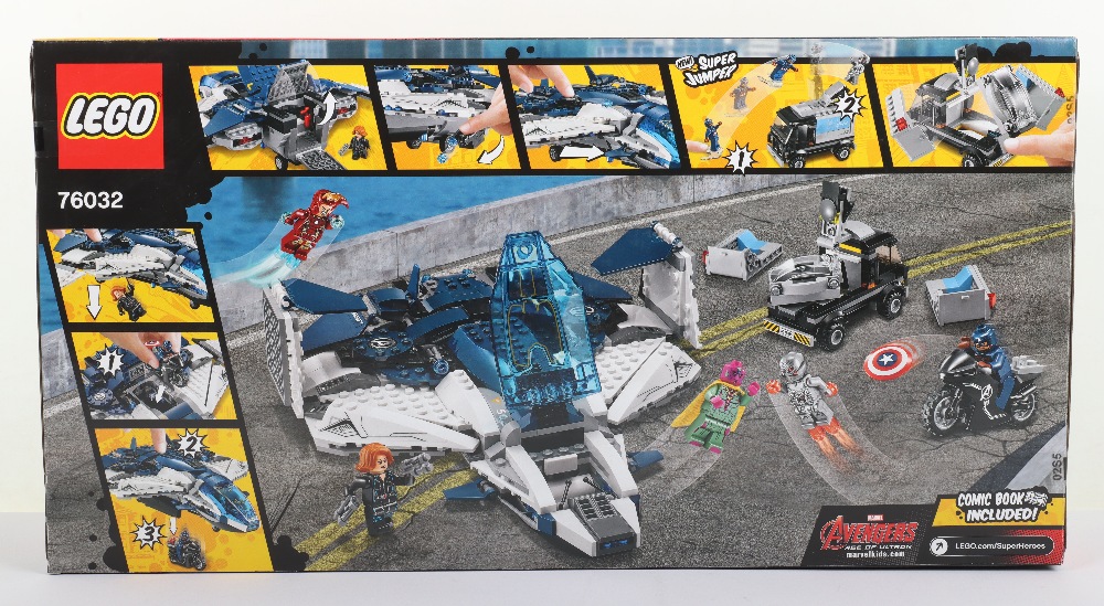 Lego Marvel Superheroes 76032 The Avengers Quinjet city chase sealed boxed set - Image 2 of 8