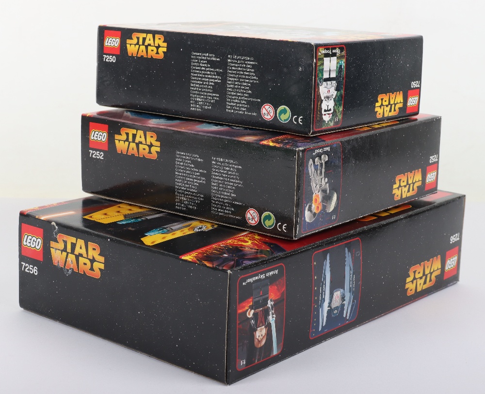 Three Lego Star Wars Sealed sets 7250,7252 and 7256 - Image 3 of 7