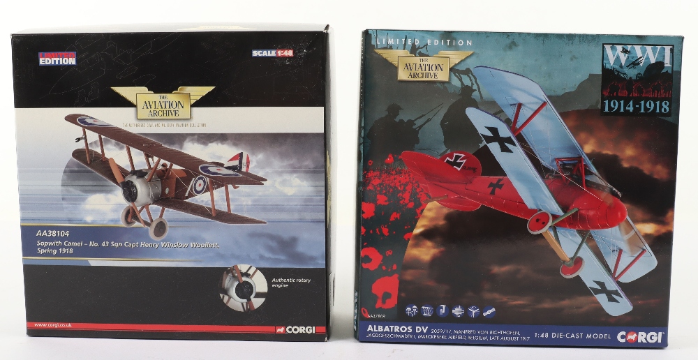 Two Corgi “The Aviation Archive” Boxed models