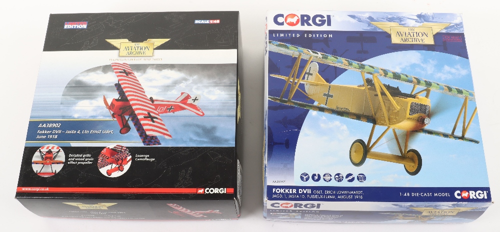 Two Corgi “The Aviation Archive” Boxed models