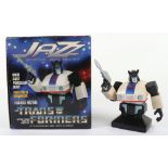 Hard Hero Transformers “Jazz” Cold cast Bust