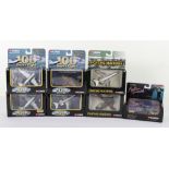 Seven Corgi Diecast boxed aeroplane models