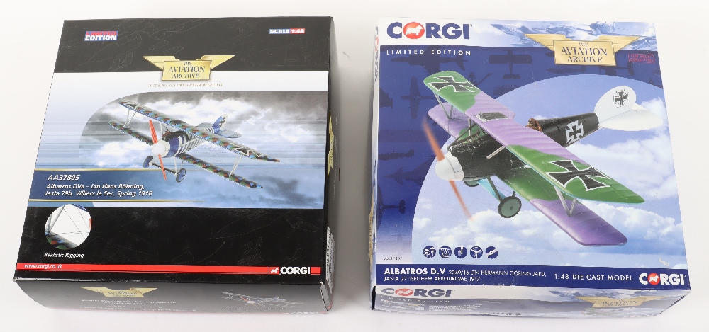 Two Corgi “The Aviation Archive” Boxed models